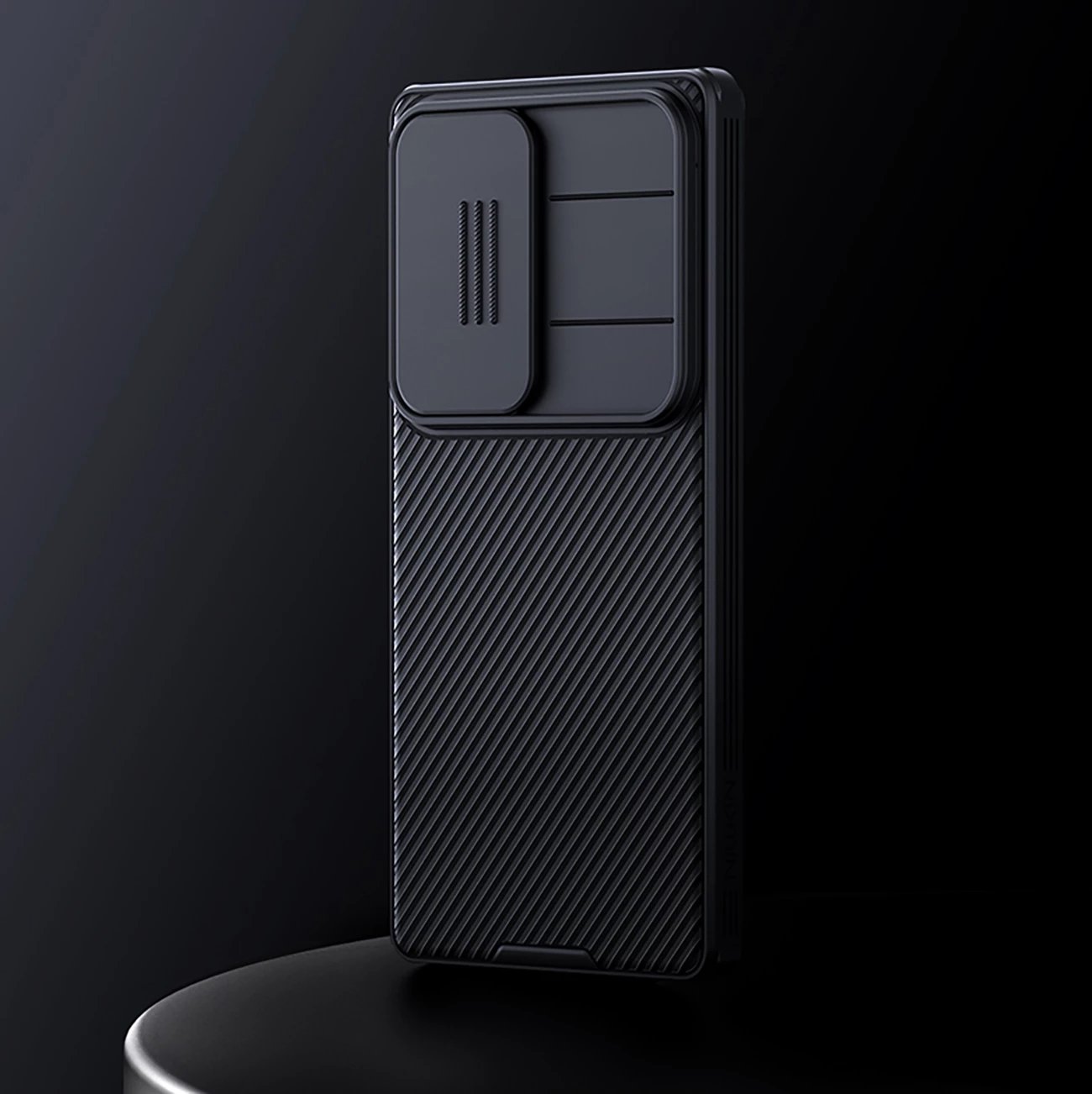 Mbështjellës Nillkin CamShield Pro për Samsung Galaxy S25 Ultra, i zi