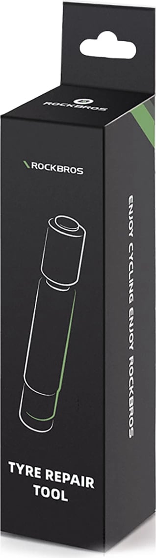 Set për riparim të gomave tubeless Rockbros 43210006001, i zi