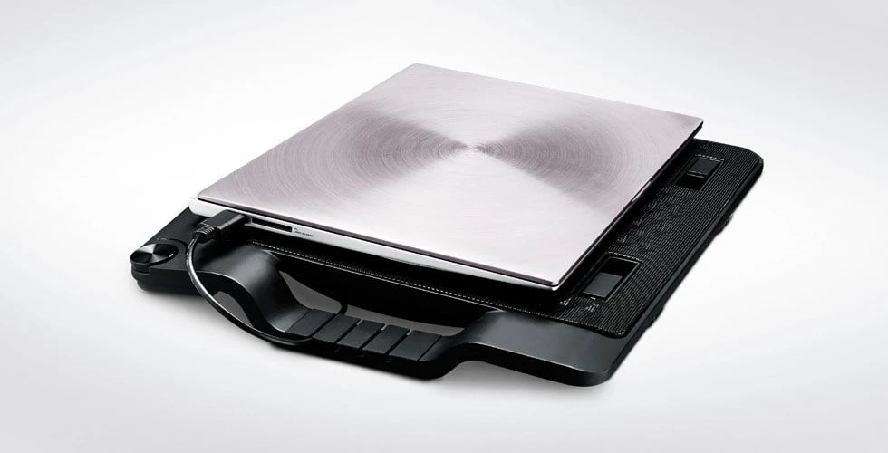 Mbajtëse ftohëse për laptop Cooler Master Ergostand III, 17",  e zezë