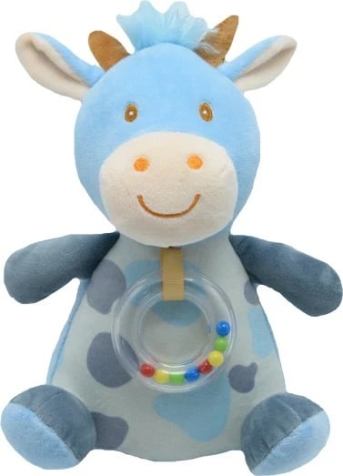Lodër muzikore pelushi TULILO Giraffe 9462, 20 cm, Blu