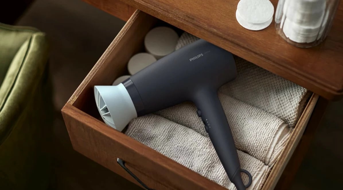 Tharëse flokësh Philips BHD360/20, 2100W, e zezë