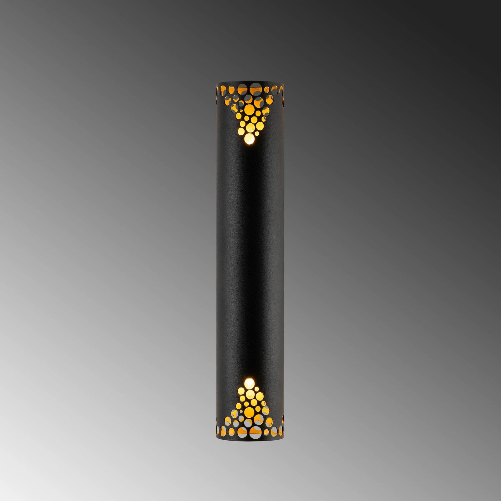 Llambë muri Opviq, Halo - 15371, ngjyrë e zezë