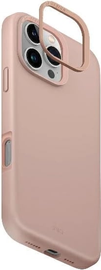 Mbështjellës UNIQ Lino Hue MagClick për iPhone 16 Pro Max, Rozë