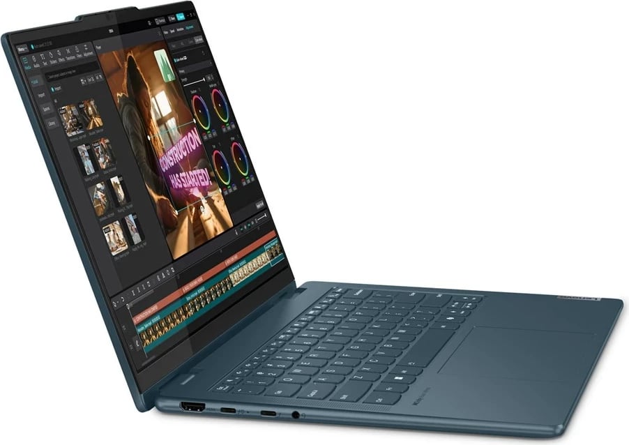 Laptop Lenovo Yoga 7 2-in-1, 14", Intel Core Ultra 5 125H, 16 GB RAM, 512 GB SSD, Teal
