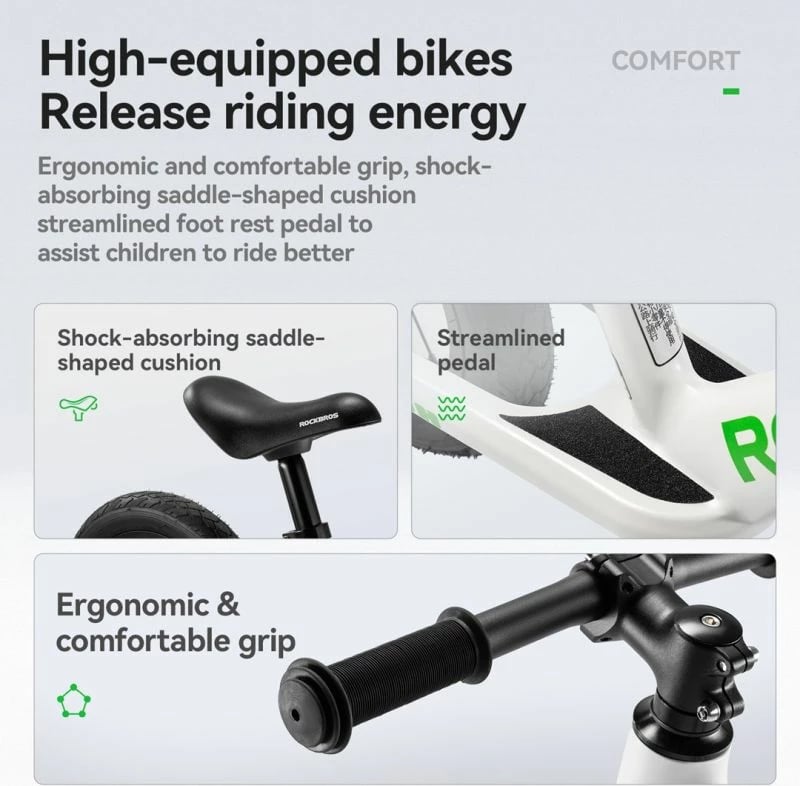 Bicikletë pa pedale për fëmijë Rockbros