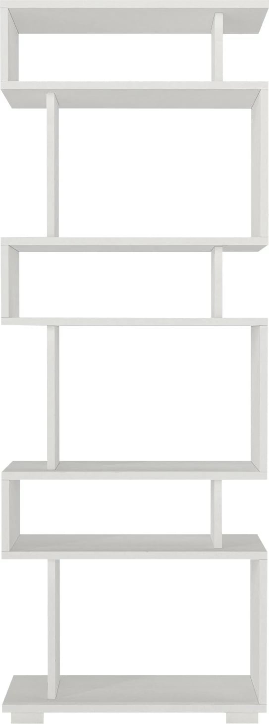 Raft librash Hanah Home, Blok, i bardhë