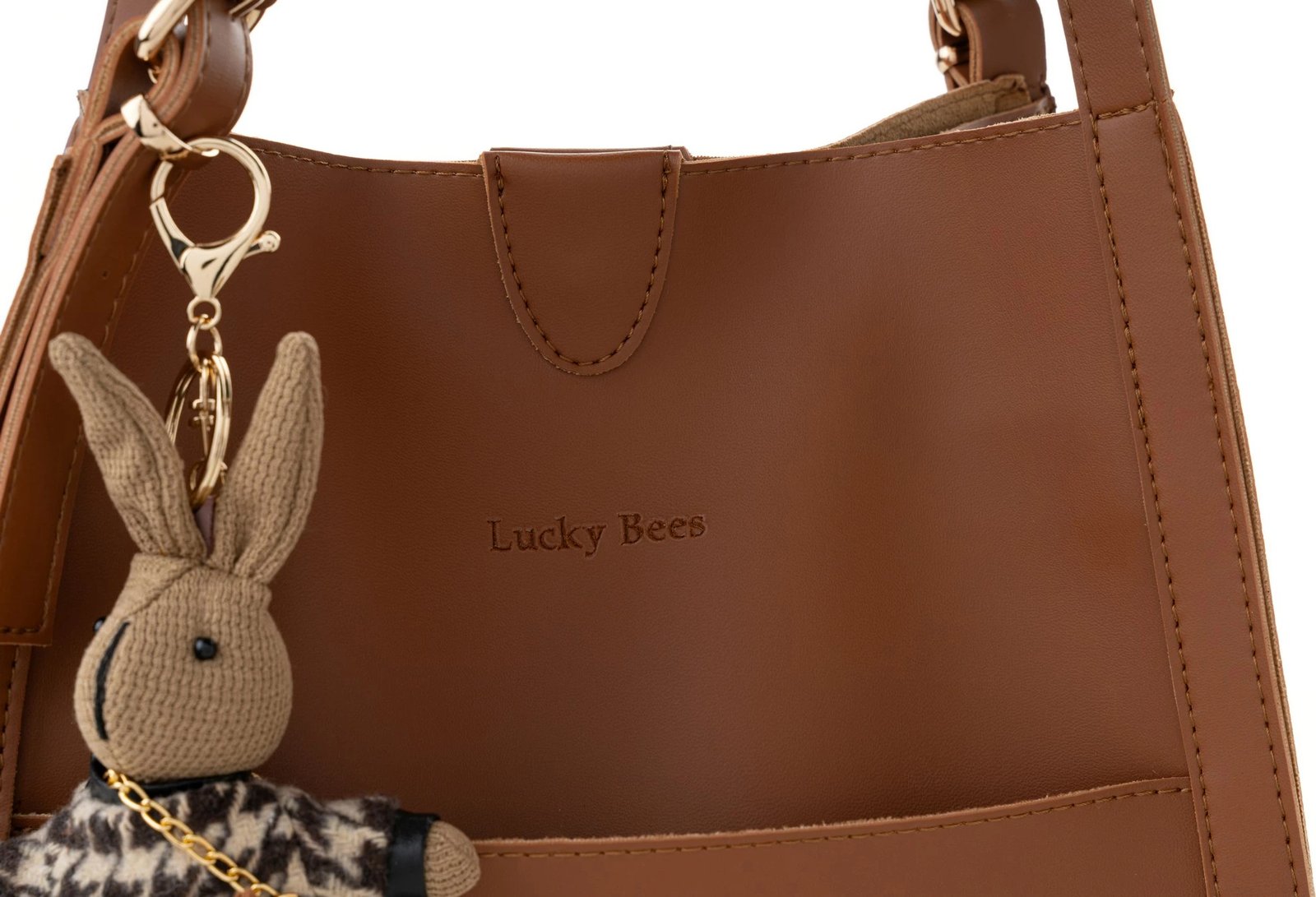 Çantë tote ngjyrë tan Lucky Bees, 352