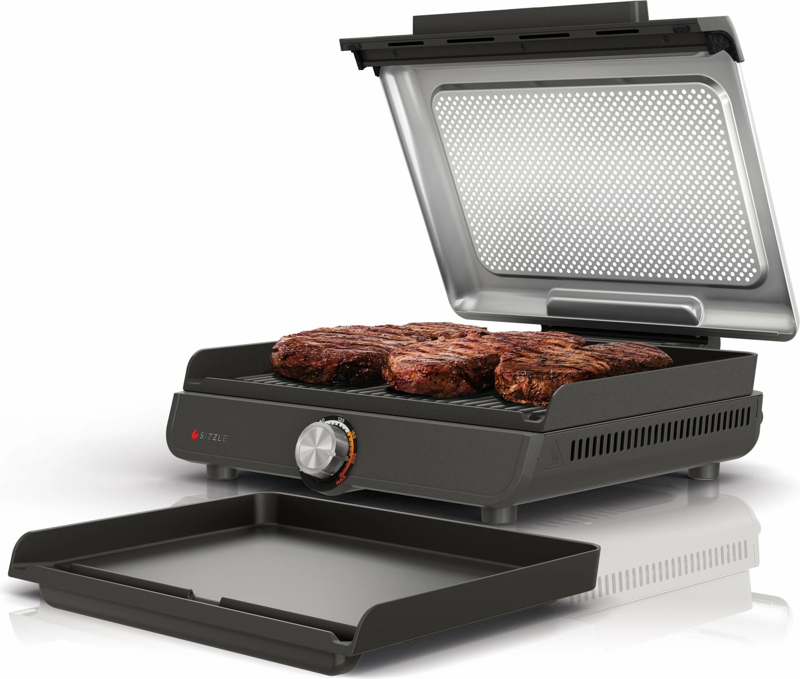 Grill Ninja GR101EU, Alumini, Çelik inox, i zi Grill Ninja GR101EU, Alumini, Çelik inox, i zi