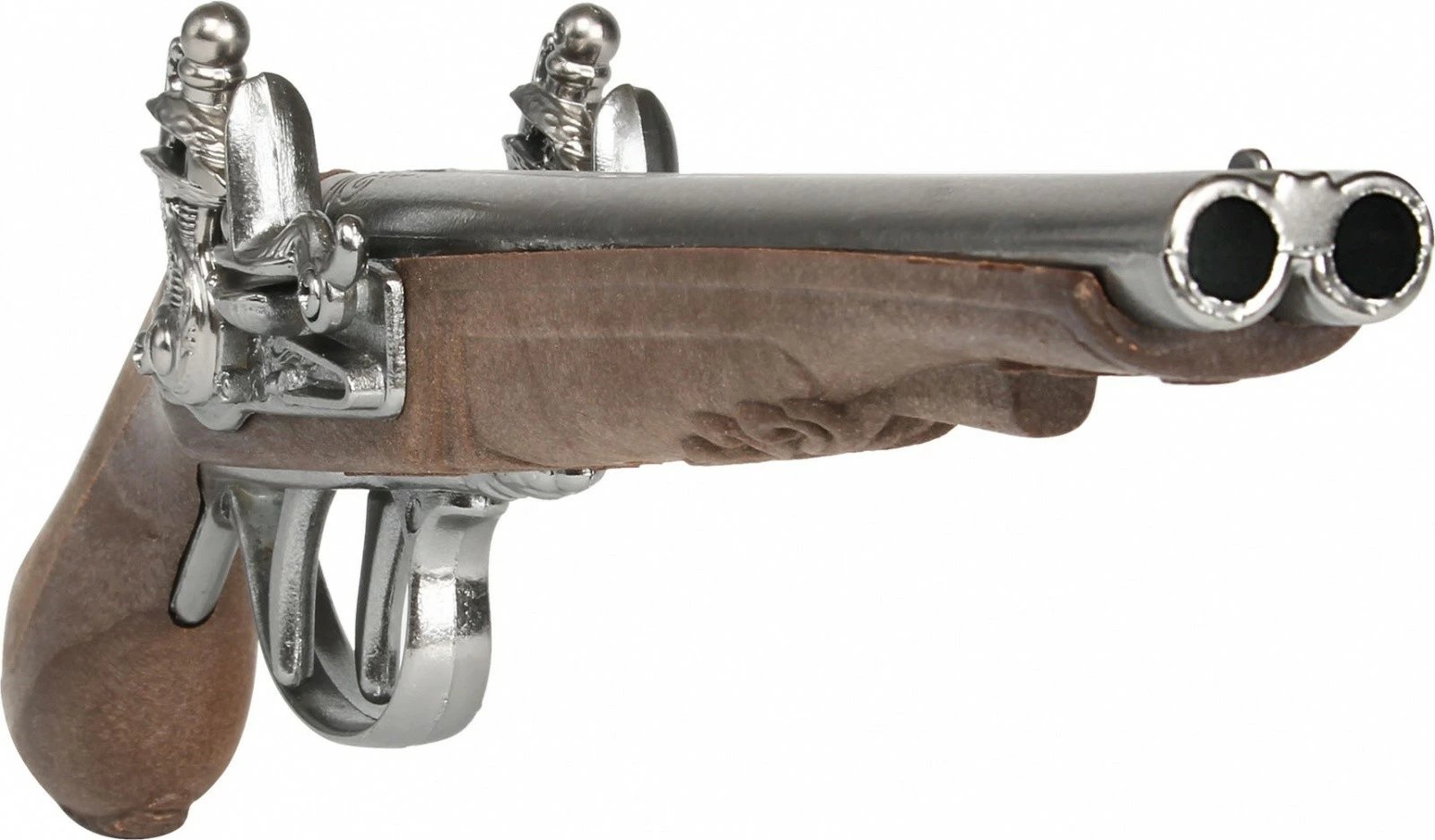 Pistoletë pirate metalike Pulio 15541/0, Kafe/Argjend