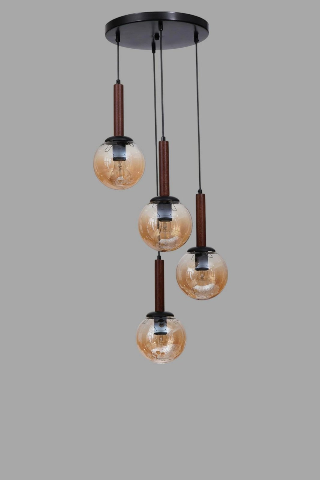 Llambadar Opviq, 9070-4, ngjyrë mjaltë, arre dhe e zezë