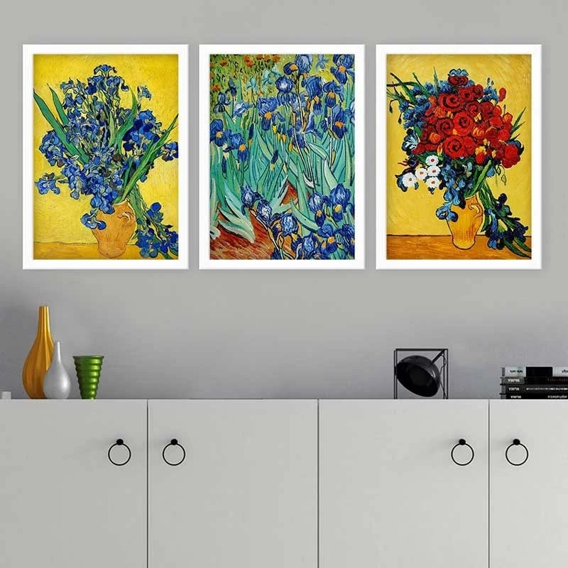 Pikturë dekorative me kornizë (3 copë), Wallity, 3BC_UN4879652_3545