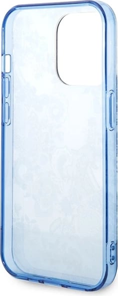 Mbështjellës Guess Porcelain Collection për iPhone 14 Pro 6.1", Kaltër Mbështjellës Guess Porcelain Collection për iPhone 14 Pro 6.1", Kaltër