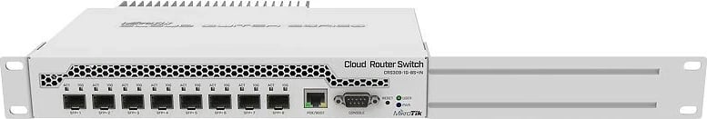 Switch MikroTik CRS309-1G-8S+ i menaxhuar, Gigabit Ethernet, Bardhë