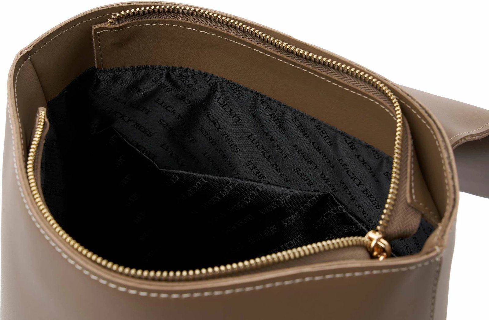 Çantë shpine Lucky Bees, ngjyrë mink e errët, Veronica