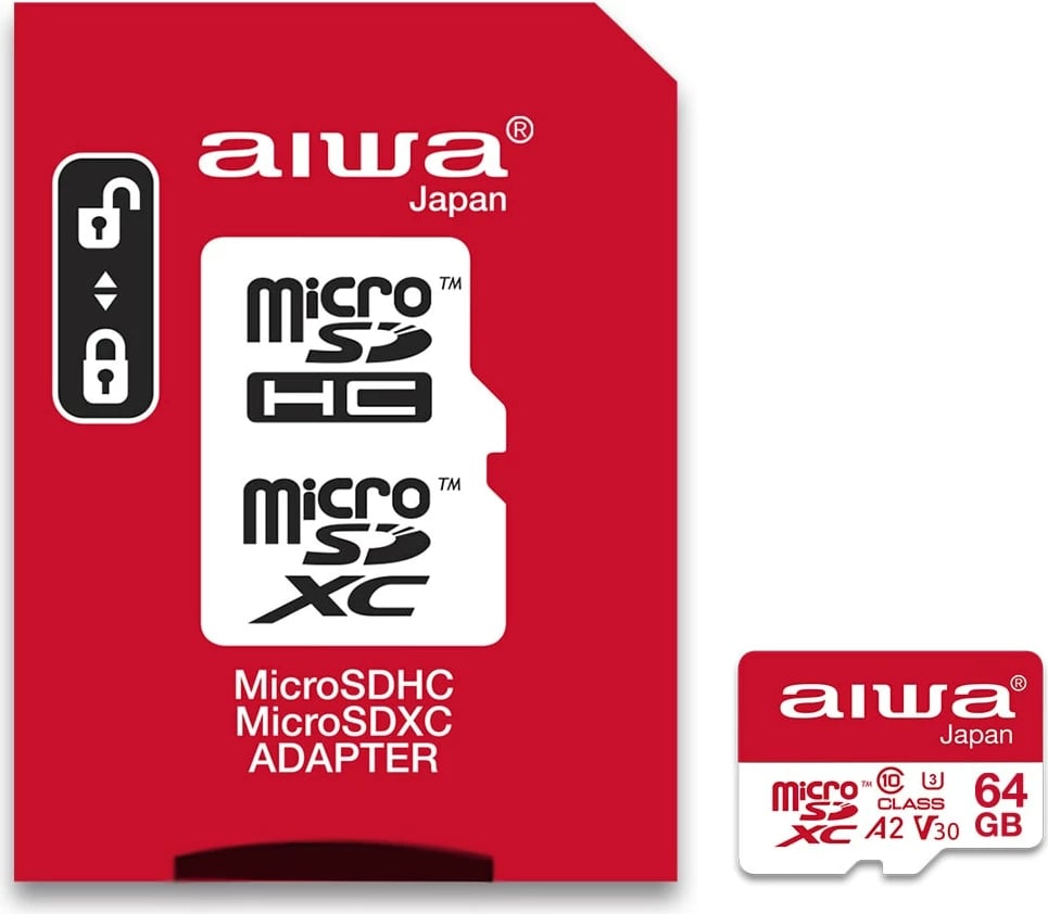 SD Kart Memorie AIWA MSDV30-64GB