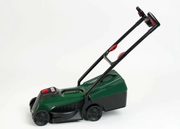 Lodër kositëse bari Bosch Klein 2796 me dritë dhe zë, e gjelbër/zezë