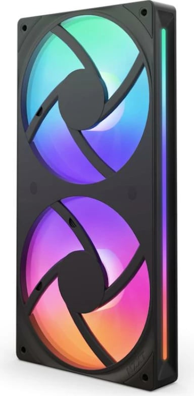 Ventilator kasë NZXT F Series F240 RGB Core RF-U24HF-B1 single-frame 240mm 500rpm 28–32 dB i zi