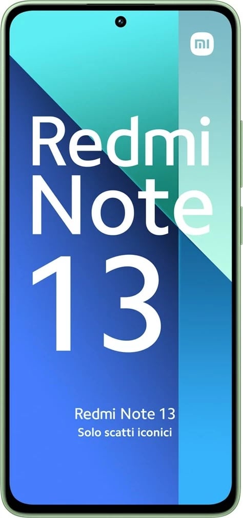 Celular Xiaomi Redmi Note 13, 8/256GB, 6.67", Mint Green