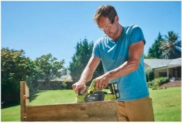 Makineri dore për bluarje RYOBI 5133002921, 18V, 2 thika, 8.2cm, Gri/Gjelbër