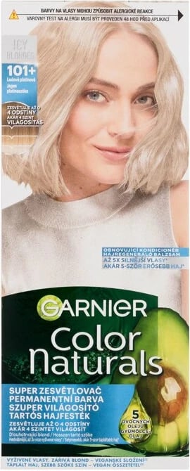 Bojë për flokë për femra Garnier Color Naturals 101 Platinum Ice blond 40ml