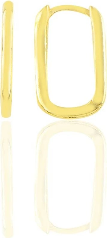 Vathë argjendi, ngjyrë ari, Jumeon, 17x10mm