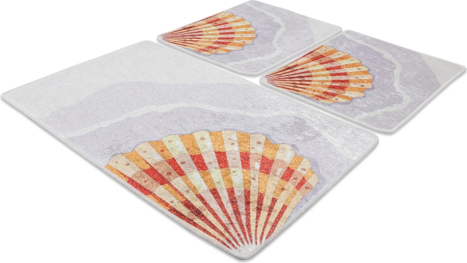 Set tapetash për banjo (3 copë), Mijölnir, Concha Djt, shumëngjyrëshe