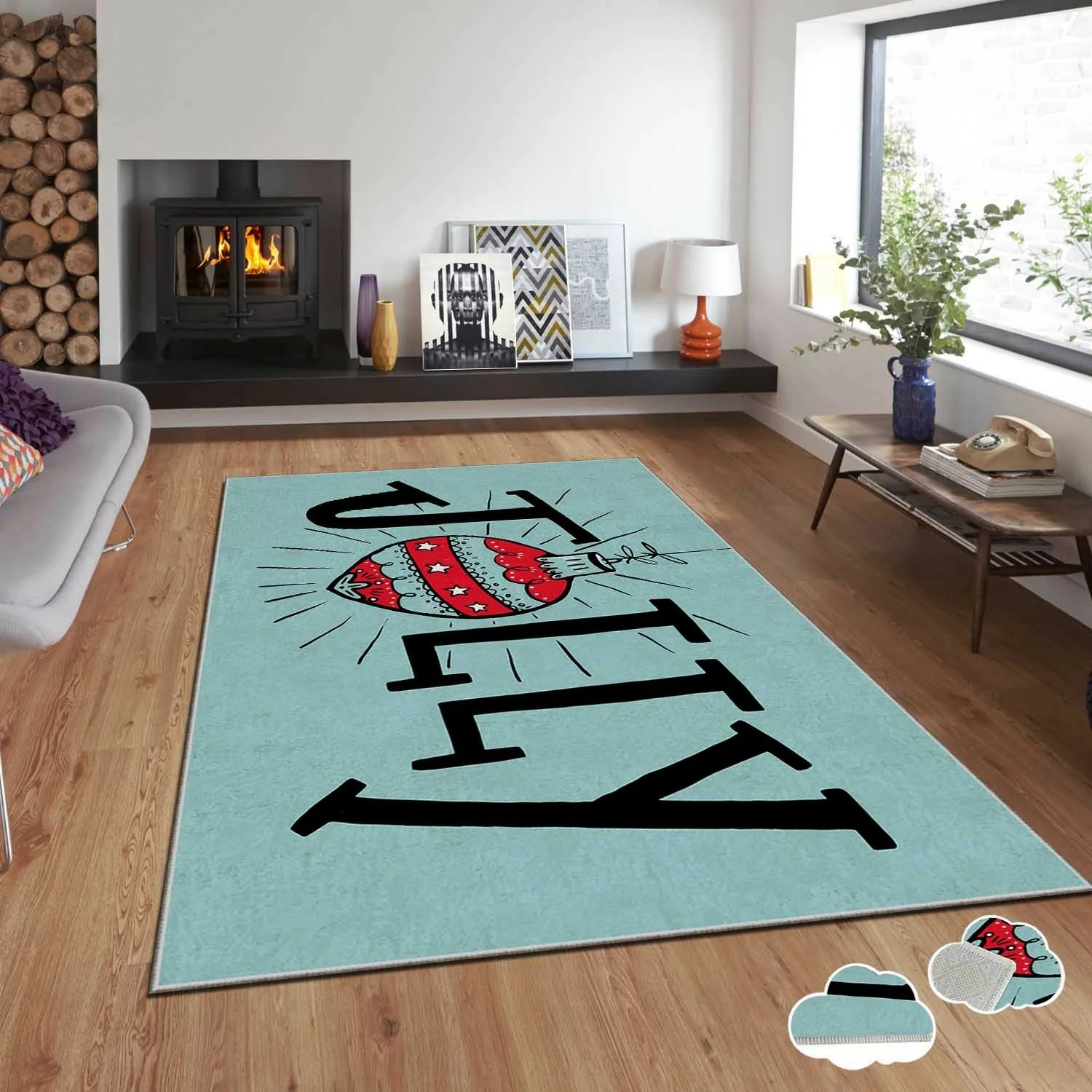 Qilim multingjyrësh, 140x220cm, Conceptum Hypnose, Asr - Crpt - 55