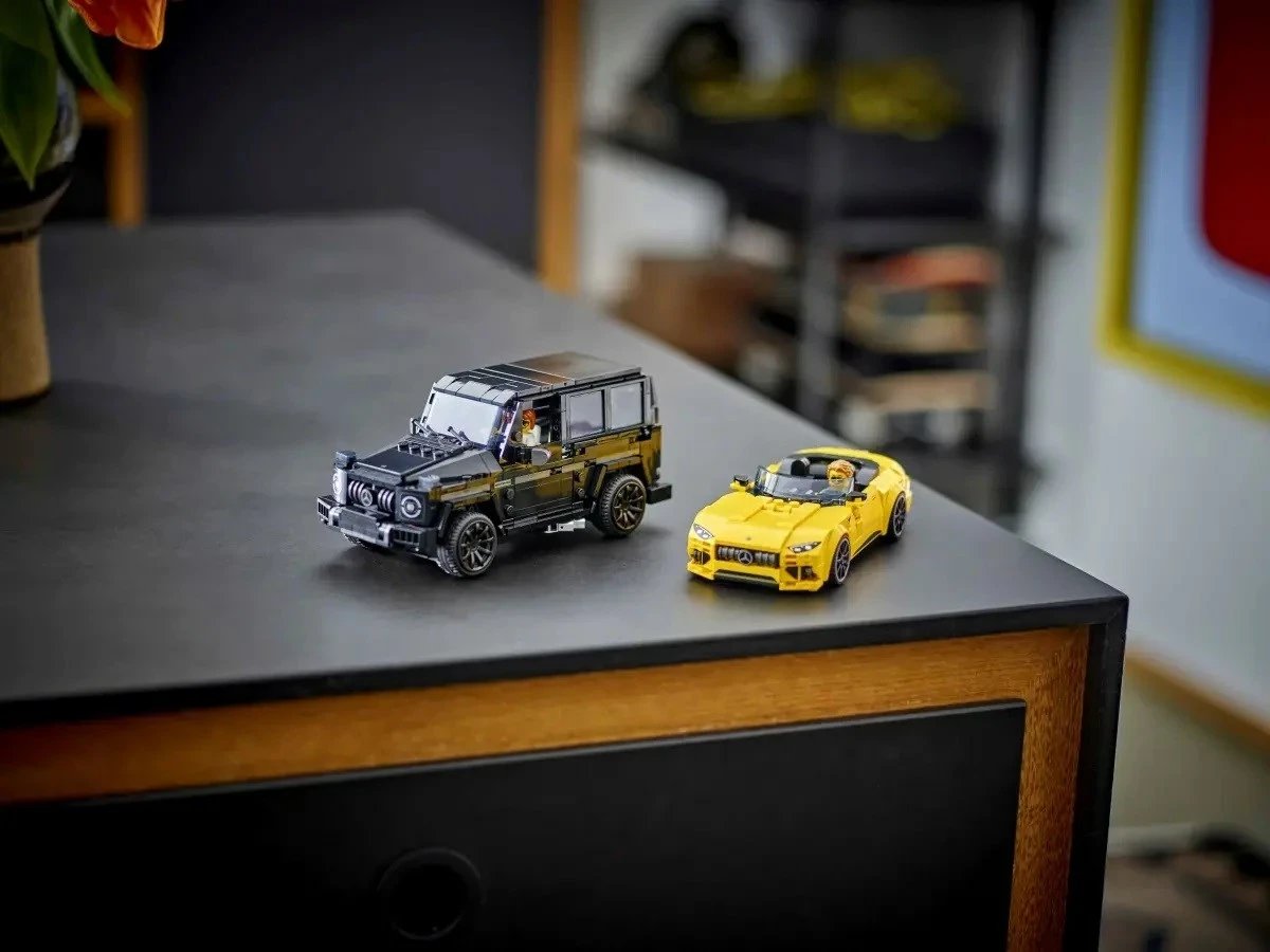 Set LEGO Speed Champions 76924 Mercedes-AMG G 63 dhe Mercedes-AMG SL 63