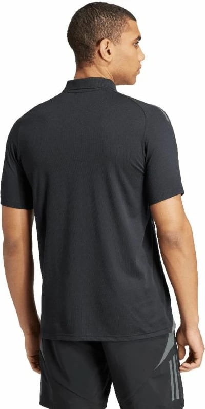 Maicë polo për meshkuj adidas Tiro 24, e zezë
