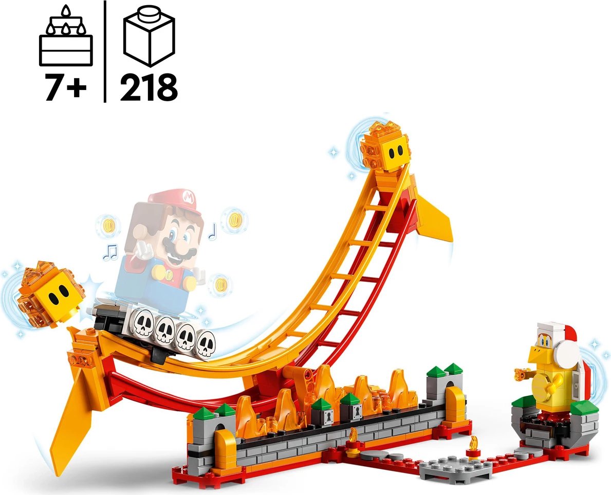LEGO Super Mario Lava Wave Ride Expansion Set 71416