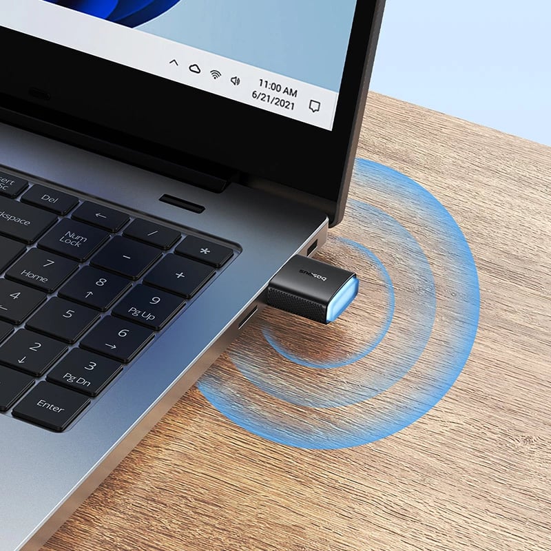 Kartë rrjeti USB Baseus BS-OH169, 300Mb/s, e zezë