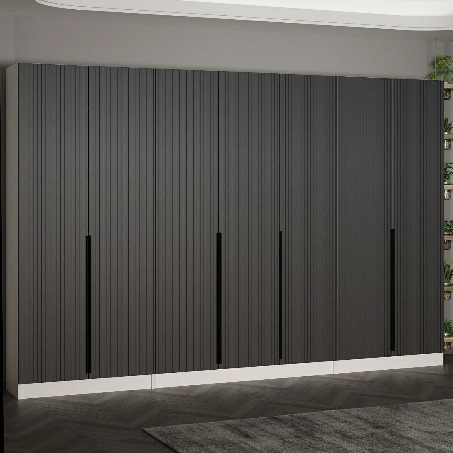 Stendë korridori Skye Decor, ngjyrë antracit, Noah - 8270