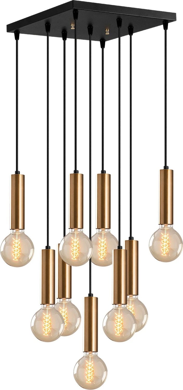 Kandil Opviq, Tempo - 6027, ngjyrë vintage, trup metalik, 50x50cm, lartësi e rregullueshme