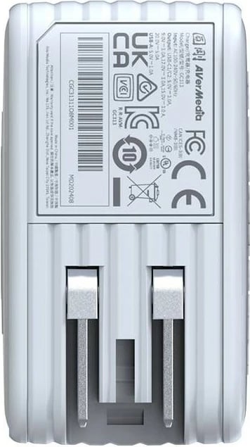 Karikues universal AVerMedia Core GO GC313, 100W, GaN, HDMI, i bardhë