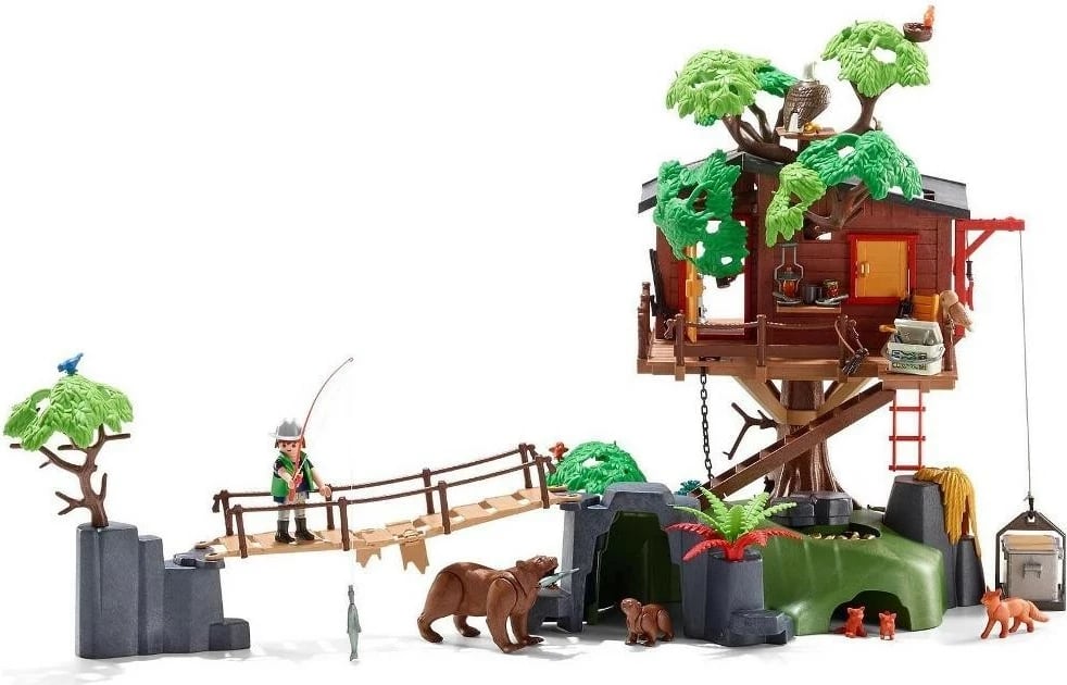 Set ndërtimi Playmobil Wildlife 5557, Przygoda me shtëpinë në pemë