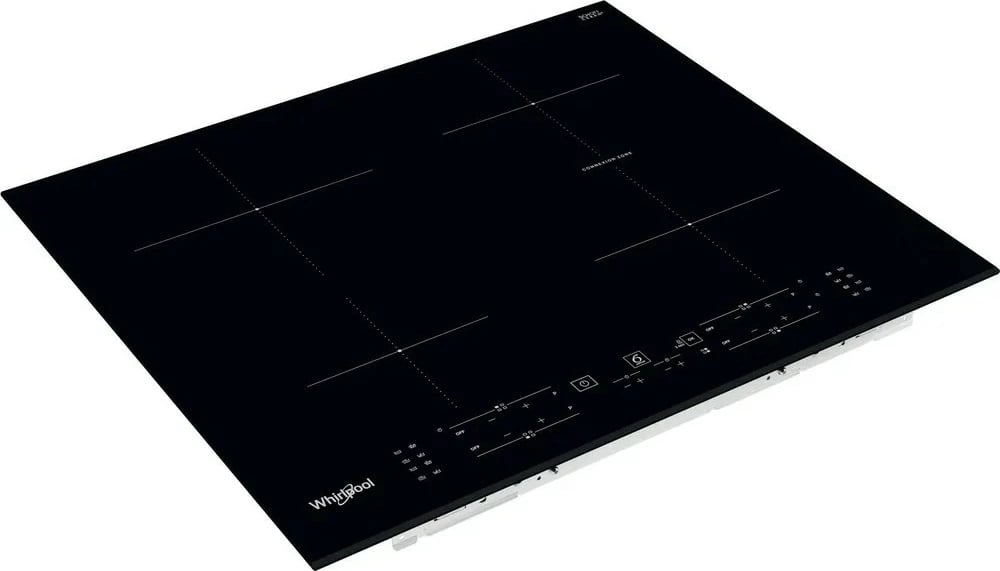 Pllakë induksioni Whirlpool WBB3960BF, 4 zona, e zezë