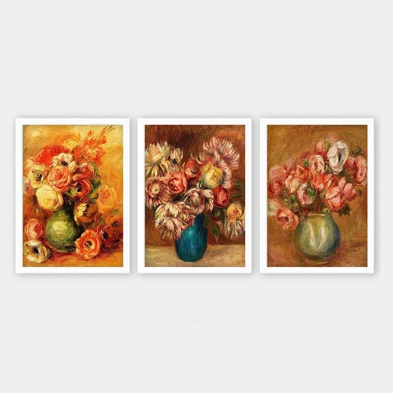 Pikturë dekorative me kornizë (3 copë), Wallity, 3BC_UN3965912_3545