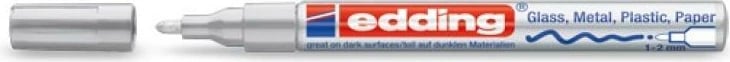 marker boje Edding 751 (4-751054), 130 x 10 x 10 mm, argjend