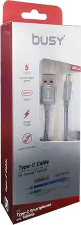 Kabllo për android Type C, 200 cm Kabllo për android Type C, 200 cm