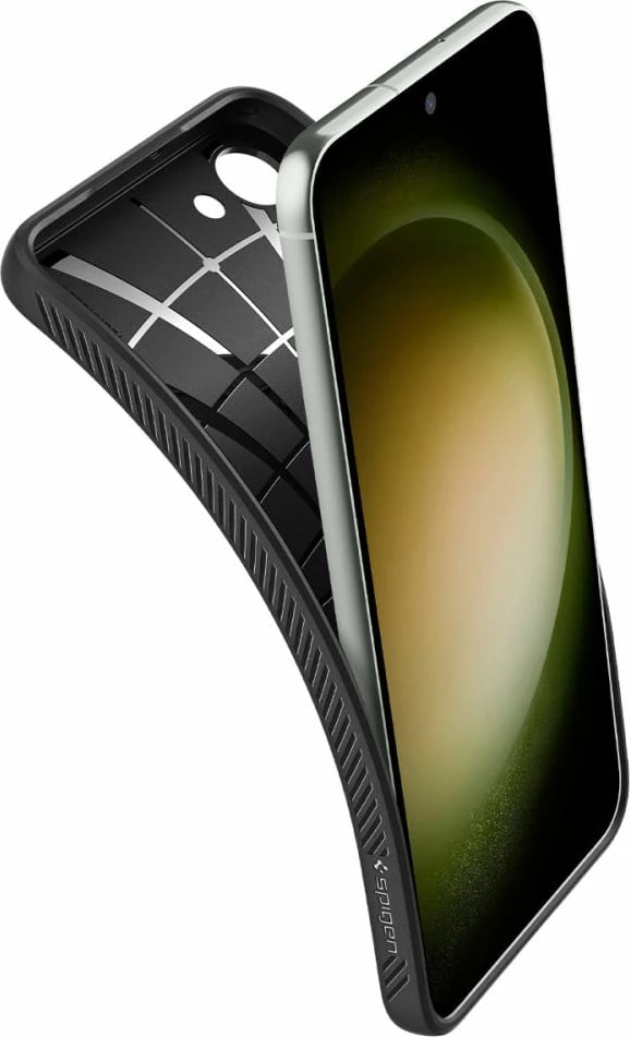 Mbështjellës Spigen Liquid Air për Samsung Galaxy S23, Matte Black