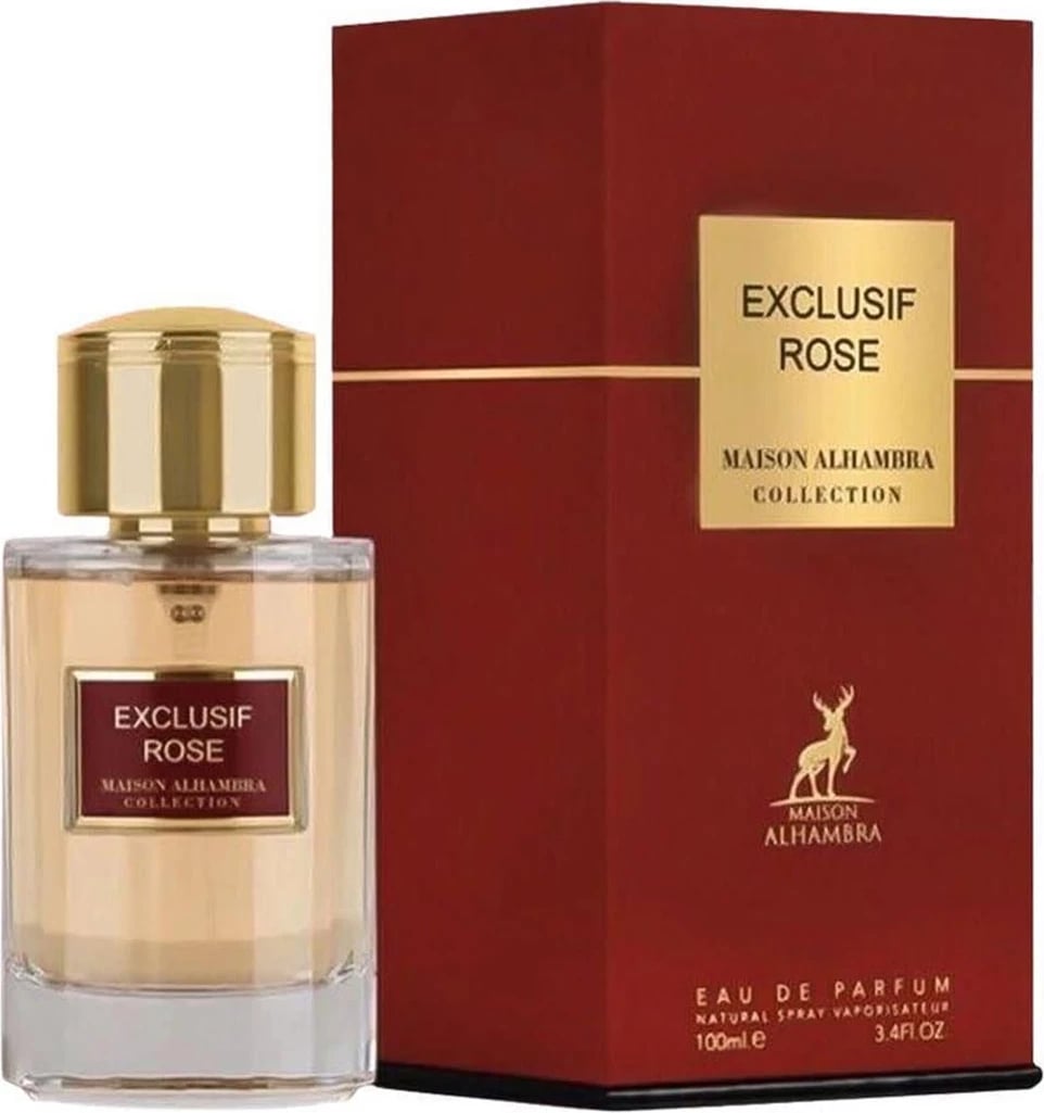 Eau de Parfum unisex Maison Alhambra Exclusif Rose 100ml
