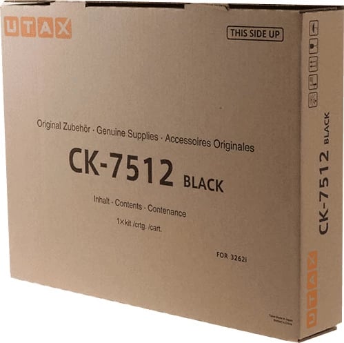 Toner Utax CK-7512 1T02V70UT0 rendiment 35000 faqe, madhësi standard, e zezë