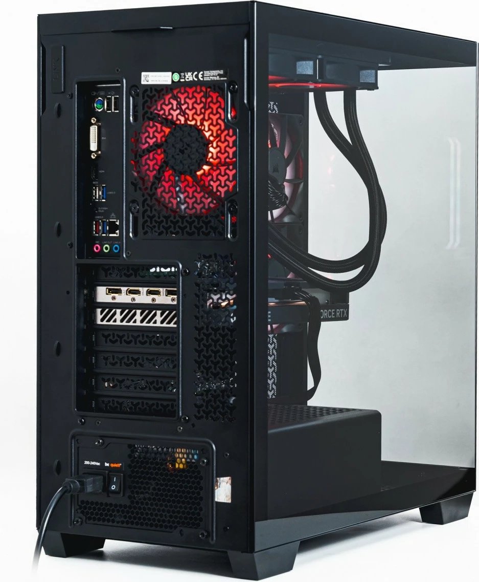 Kasë gaming OPTIMUS E-Sport GA520T-CR7, AMD Ryzen 7 5800X, 16 GB RAM, 1 TB SSD, GeForce RTX 4060, E zezë