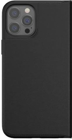 Mbështjellës Adidas OR Booklet Case BASIC për iPhone 12 Pro Max 6.7", zi-bardhë