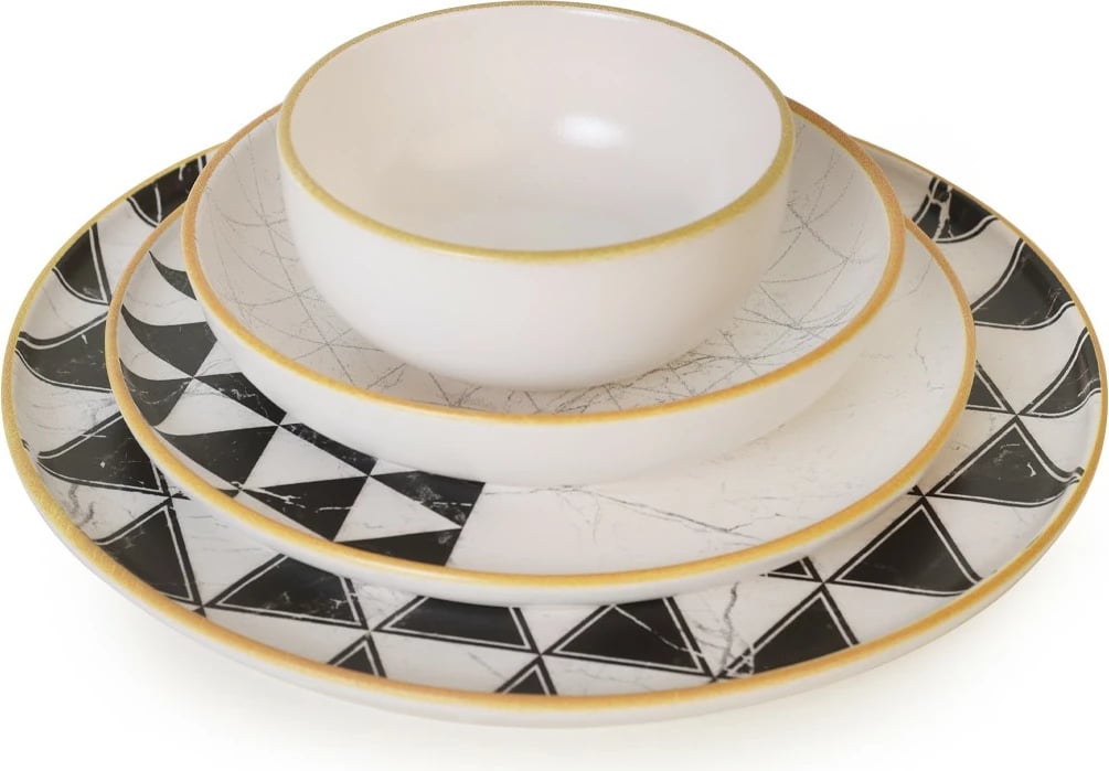 Set enësh darke prej qeramike, 24 copë, Hermia Concept, X0001606300000000000000000