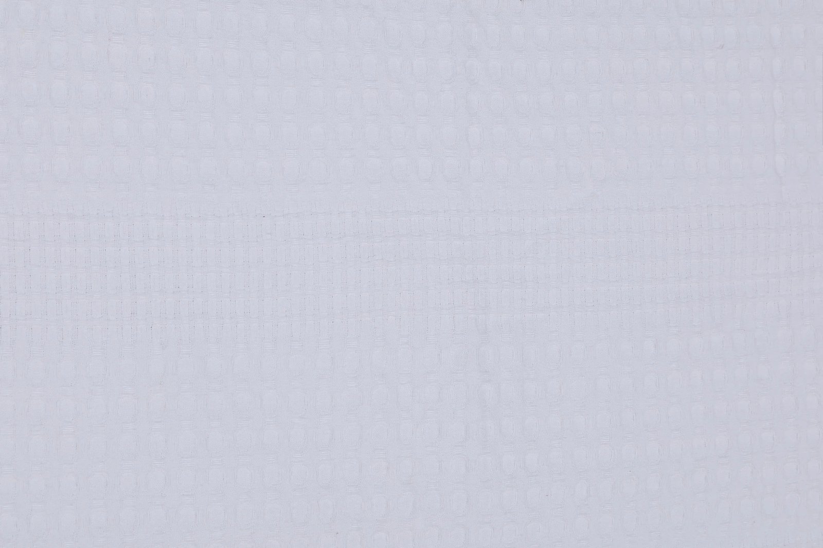 Çarçaf Double Pique, ngjyrë e bardhë, 220x240cm, thekë dore, 100% pambuk