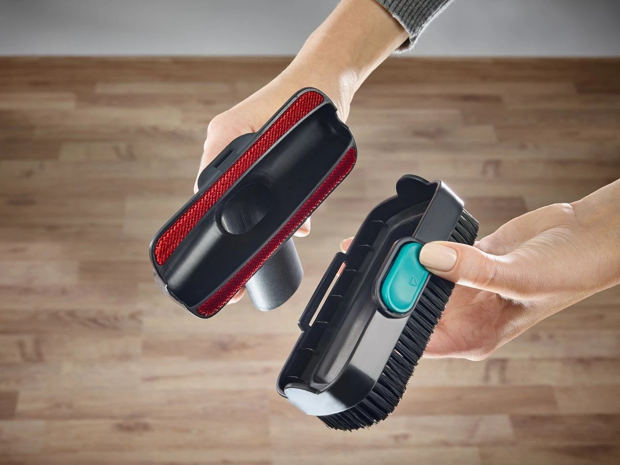 Fshesë elektrike pa kabllo Leifheit PowerVac 2in1, 20V, pa qese, bardhë/kaltër Fshesë elektrike pa kabllo Leifheit PowerVac 2in1, 20V, pa qese, bardhë/kaltër