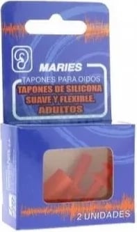 Tapona silikoni për veshë Maries për të rritur, 2 copë