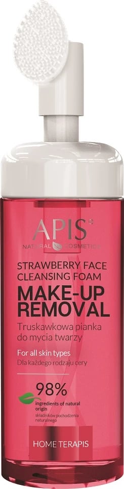 Pastrues fytyre në shkumë për femra APIS Strawberry, 150ml