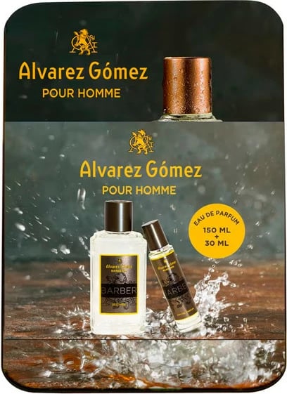 Eau de Parfum për meshkuj Alvarez Gómez Barberia, 150ml + 30ml